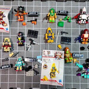 KRE-O Transformers Micro Changers Minifigures Lot of 10 Mixed Series